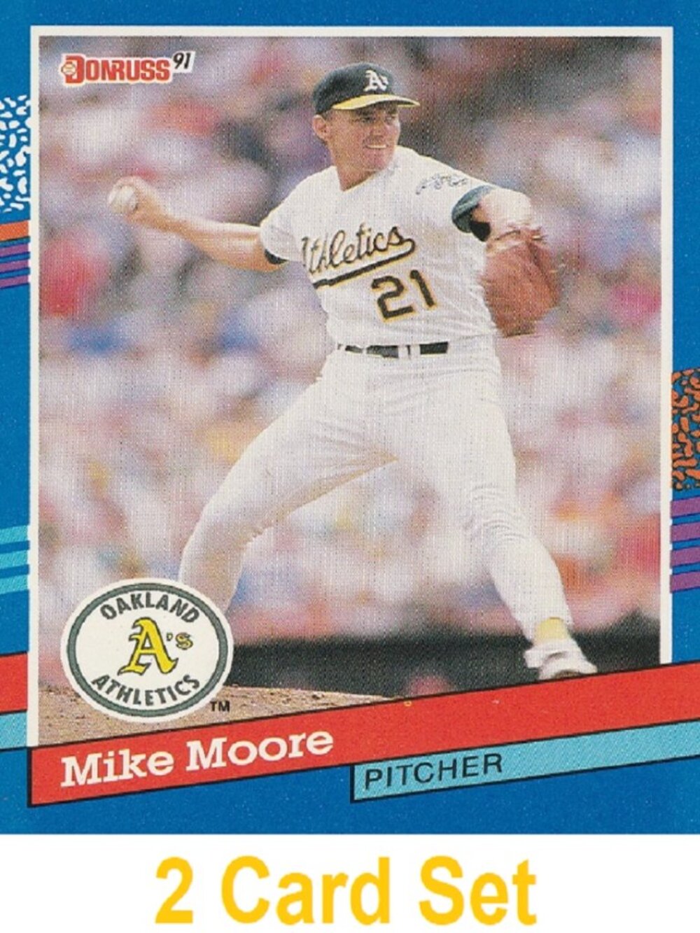 Mike Moore Baseball Card Collection